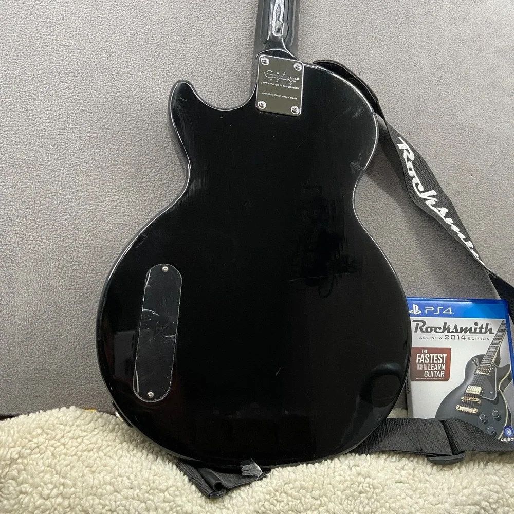 Epiphone Les Paul Junior Electric Guitar Sunburst Finish w/ Rocksmith Game Disc